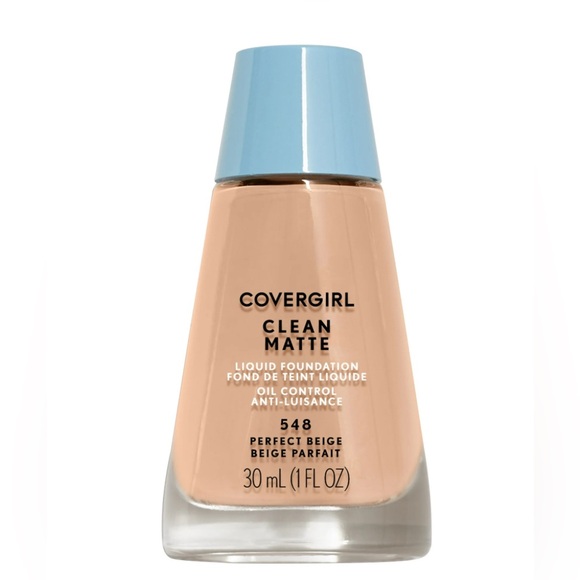 COVERGIRL Other - COVERGIRL Clean Matte Oil Control Liquid Foundation 548 Perfect Beige 1 fl oz